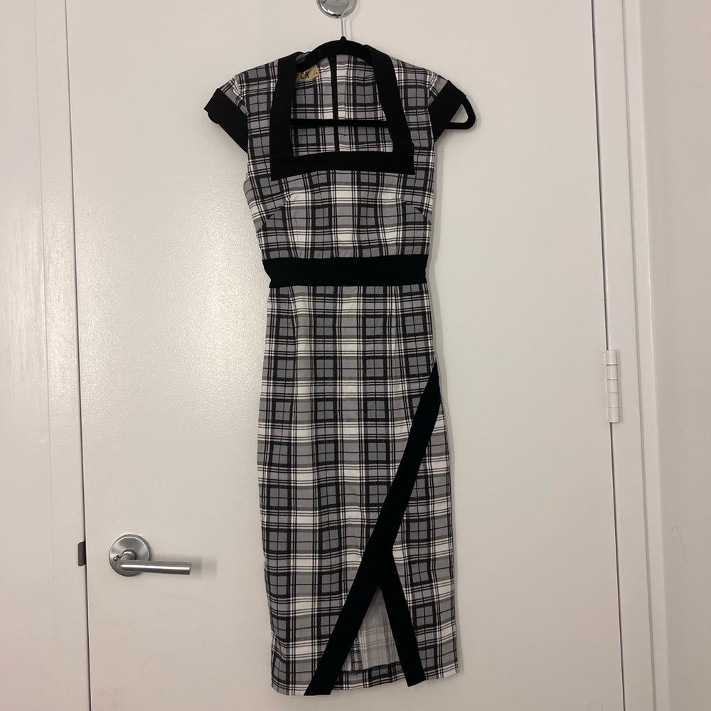 Checkered vintage style Dress
